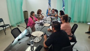 Asistieron cinco de los siete concejales a la extraordinaria (Foto: Andrea Vazquez)