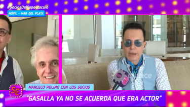 Marcelo Polino contó que Antonio Gasalla no recuerda que era actor. 