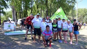 La Regata pasó por Villa Regina, que trabaja para tener a sus representantes en la travesía