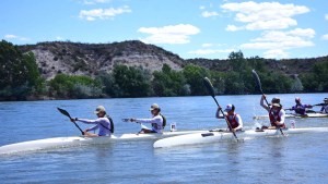 Villa Regina debuta como anfitrión del Campeonato Provincial de Canotaje