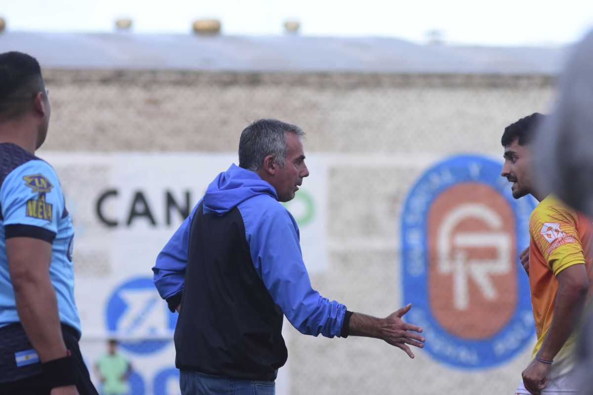 Marcos González hizo su descargo después de la clasificación de Rincón y los incidentes en Roca. (Foto: Andrés Maripe)