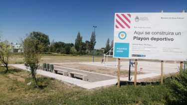 El playón de barrio Belgrano, una de las excepciones en enero.