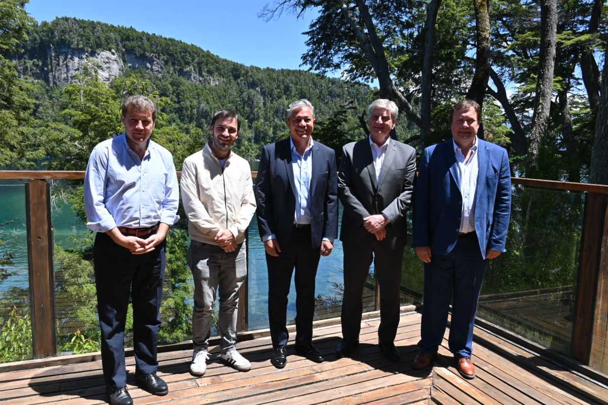 Los gobernadores patagónicos hicieron cumbre en Villa La Angostura, la semana pasada. Foto: Alfredo Leiva.