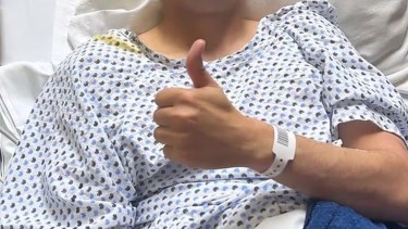 Rogelio Funes Mori mostró su estado después de la operación (Foto: Instagram)