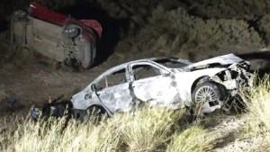 Sigue grave la mujer del triple choque sobre la Ruta 237: cómo se encuentran los niños