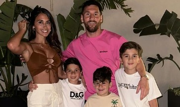 Lionel Messi compartió un posteo en redes sociales para recibir el 2024.