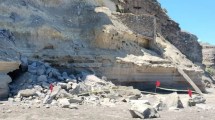 Imagen de Nuevos derrumbes del acantilado en La Lobería: alertan a turistas mantener una distancia prudente