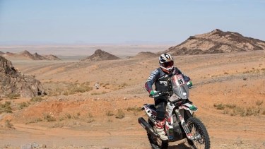 Santiago Rostan se acerca al objetivo de completar el recorrido del Dakar 2024.  