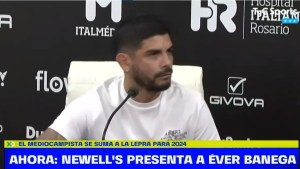 Éver Banega reveló por qué eligió a Newell’s ante Boca en conferencia de prensa: «Agradezco el interés»