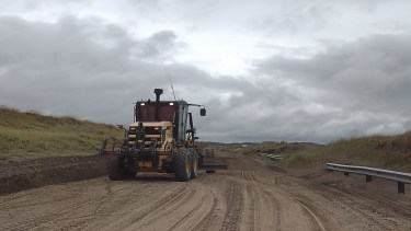 Trabajos mantenimiento en el Camino de la Costa Foto: Gentileza Vialidad.