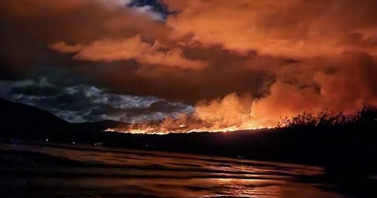 Incendio en el parque nacional Los Alerces: el fuego sigue avanzando y ...