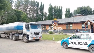 El vehículo fue secuestrado en San Martín de los Andes. Foto: Gentileza.