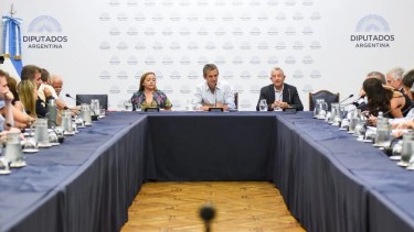El presidente de la Cámara de Diputados, Martín Menem, liderará las discusiones sobre la ley "Bases y Puntos de Partida para la Libertad de los Argentinos". Foto Gentileza NA. 