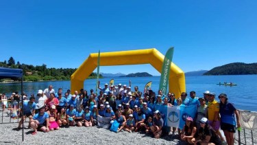 83 nadadores participaron del desafío. Foto: gentileza