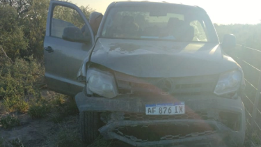 El accidente se produjo sobre ruta 22 entre Darwin y Belisle, 