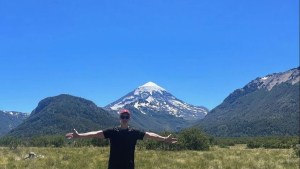 Andy Kusnetzoff fascinado con Neuquén: así comparte sus vacaciones en las redes sociales
