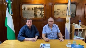 Primer encuentro oficial entre Alberto Weretilneck y Juan Carlos Scalesi