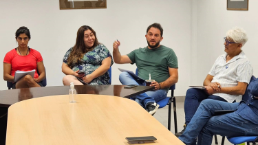 Concejales de Roca en rechazo al DNU de Milei. Foto: gentileza