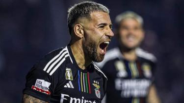 El defensor campeón del mundo volvió a convertir para su equipo en la Liga de Portugal. 