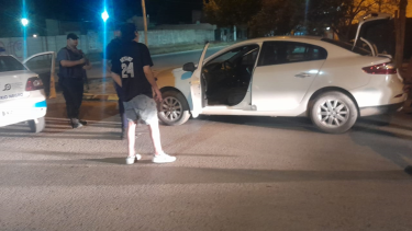 El auto tenía pedido de secuestro desde noviembre de 2023. Foto: Poilicía de Río Negro