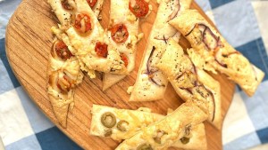 Fajitas salvadoras con masa de tarta