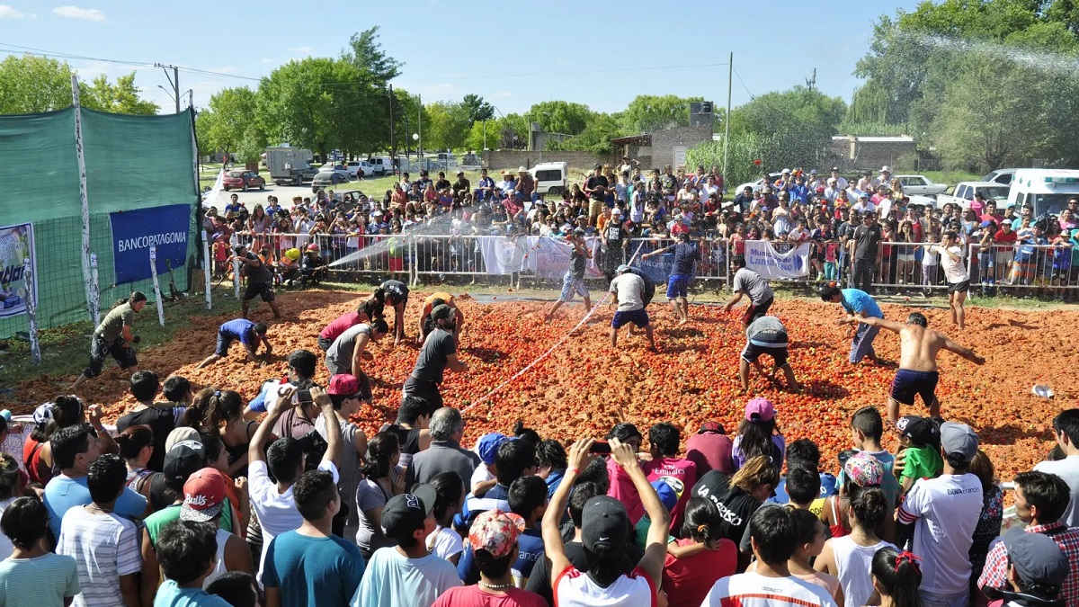 En 1994 fue declarada como Fiesta Nacional gracias al gran impulso que tomó la industria tomatera. Foto: gentileza