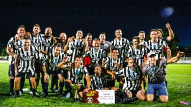 Invictos. El equipo de Cipolletti, con refuerzos de Neuquén y Cinco Saltos, marcó la diferencia en Tandil.
