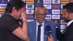 Video | Un técnico argentino clasificó a Siria en la Copa de Asia y conmovió a todos