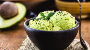 Helado de palta y coco ¿lo probaste?