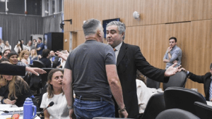 Video | Ley Ómnibus: casi terminan a los golpes un empresario y un diputado de la CGT