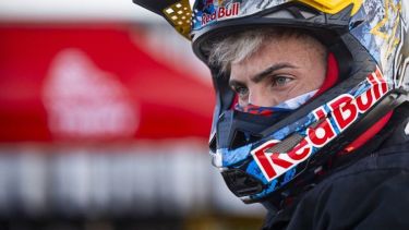 Kevin ganó su segundo parcial y está quinto en la general. (Dakar.com)