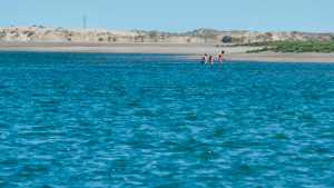 Punta Perdices: así es el Caribe de la Patagonia, la playa que la rompe en el verano 2024