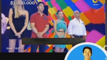 Martín Ku, jugador de Gran Hermano, tuvo un paso fugaz en Los 8 escalones. Foto: Captura video