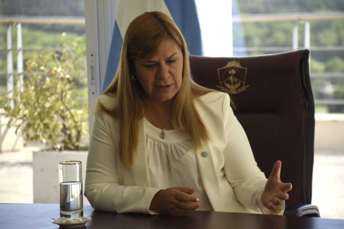Gloria Ruiz, vicegobernadora de Neuquén. Foto: Matías Subat.