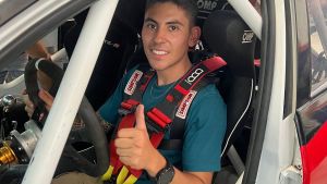 Rally Argentino: Nicolás González, de Neuquén, trabaja para el estreno