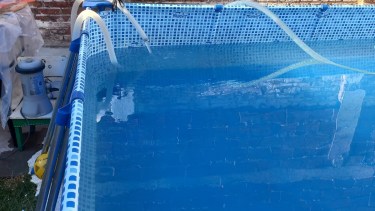 Las piletas de lona son la alternativa para refrescarse