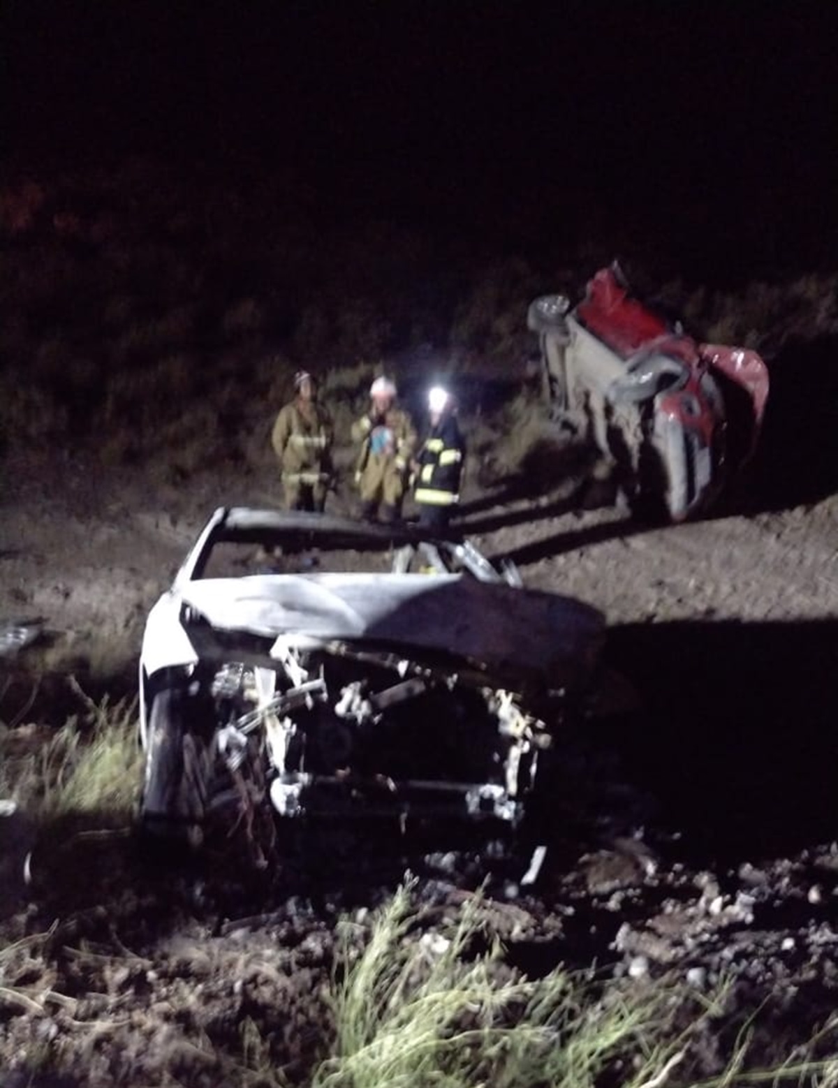 Una mujer grave y dos niños heridos en triple choque sobre la Ruta 237 ...