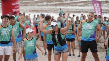 A puro entusiasmo y emoción. Así se vivió esta nueva edición del Yo Corro en Las Grutas