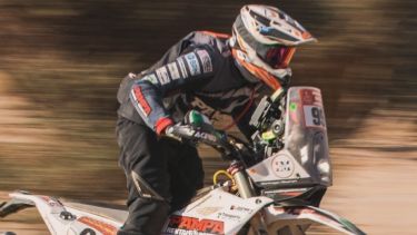 El piloto regional está cada vez más cerca de terminar su primer Dakar.
