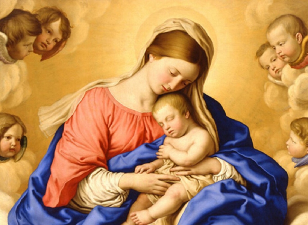La Solemnidad de María, Madre de Dios, se celebra cada 1 de enero.-