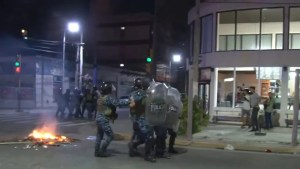 Santa Teresita: enfrentamientos en la marcha por el crimen de Tomás Tello, el joven asesinado por una patota