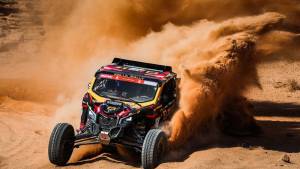 Los neuquinos Santiago Rostan y David Zille, avanzan a paso firme en el Rally Dakar 2024
