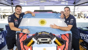 Santiago Rostan y David Zille, los pilotos de Neuquén aceleran en el Dakar 2024
