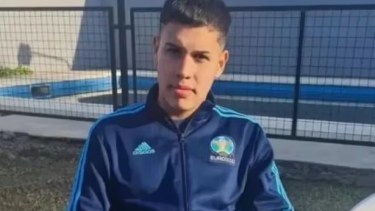 Tomás Tello Ferreyra, el joven apuñalado en el pecho por una patota. 