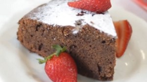 Cómo hacer una torta saludable de chocolate
