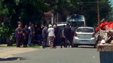 El lugar donde se produjo el intento de robo que le costó la vida a la hija del matrimonio de policía asaltados.