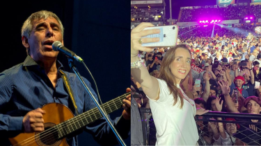 El cantante y músico lanzó un comentario para Villarruel que causó polémica. 