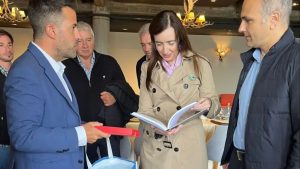 Victoria Villarruel tuvo agenda abierta con empresarios de Bariloche: ¿De qué hablaron?