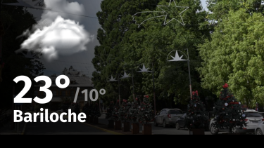 Clima de hoy, viernes 5 de enero de 2024, para la ciudad de Bariloche