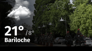 Clima de hoy, lunes 15 de enero de 2024, para la ciudad de Bariloche